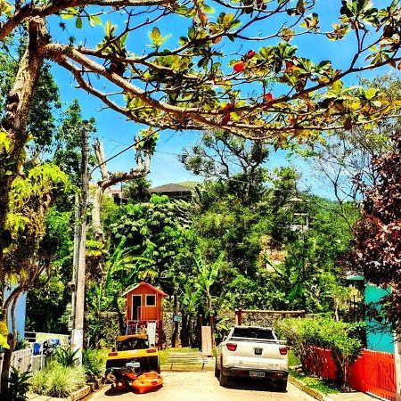 Aconchego E Pe Na Areia Em Ilhabela Villa Bagian luar foto
