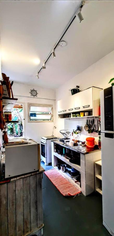 Aconchego E Pe Na Areia Em Ilhabela Villa Bagian luar foto