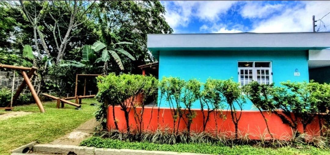Aconchego E Pe Na Areia Em Ilhabela Villa Bagian luar foto